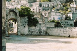 Kayak&ouml;y&uuml; - die alte verlassene Geisterstadt; der Kirchhof - &copy; Regina F. Rau Germany